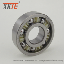 One-Piece Nylon Crown Tipe Cage Bearing For Idler