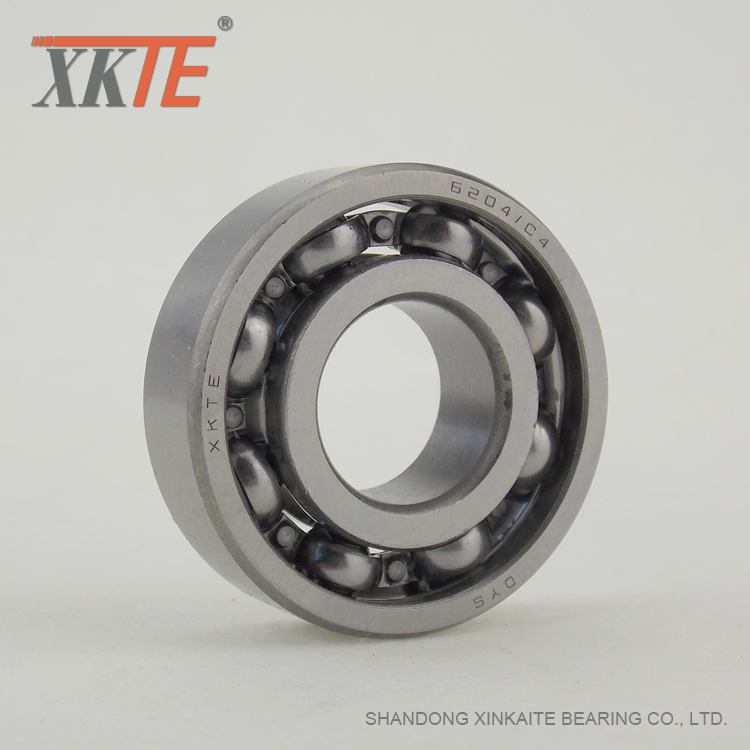 Ore Mining Conveyor Idler Roller bagian Ball Bearing