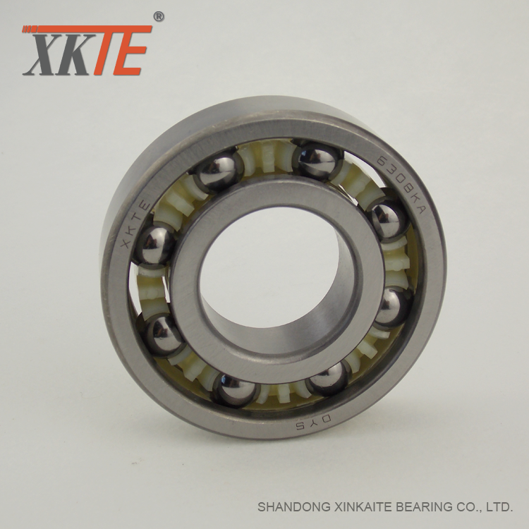 TW Poliamida 6.6 Ball Bearing Kandang Untuk Roller Idler