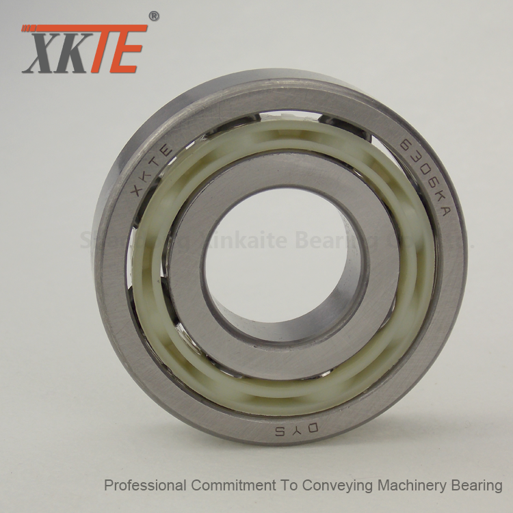 Nylon Material Cage Bearing Untuk Mining Conveyor Idler