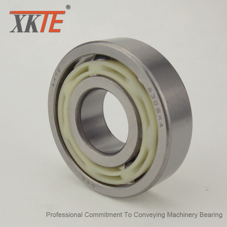 One-Piece Nylon Crown Tipe Cage Bearing For Idler