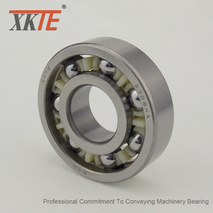 TW Poliamida 6.6 Ball Bearing Kandang Untuk Roller Idler